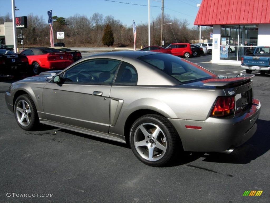 Mineral Grey Metallic 2001 Ford Mustang Cobra Coupe Exterior Photo #76086769