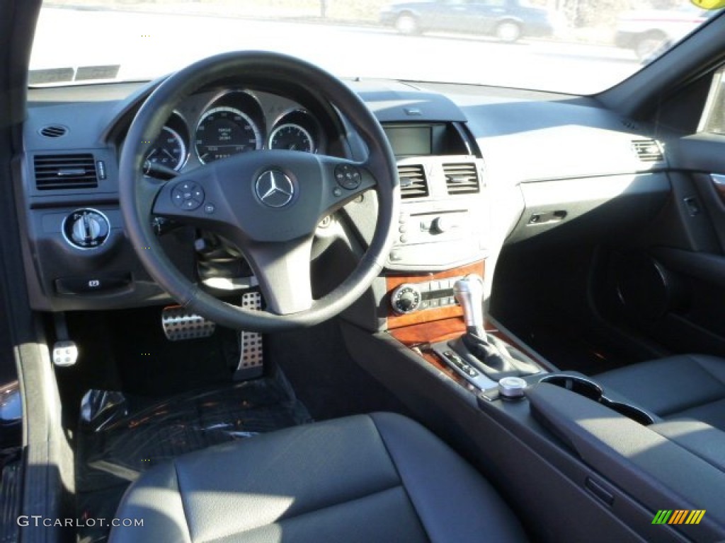 2010 C 300 Sport 4Matic - Black / Black photo #12
