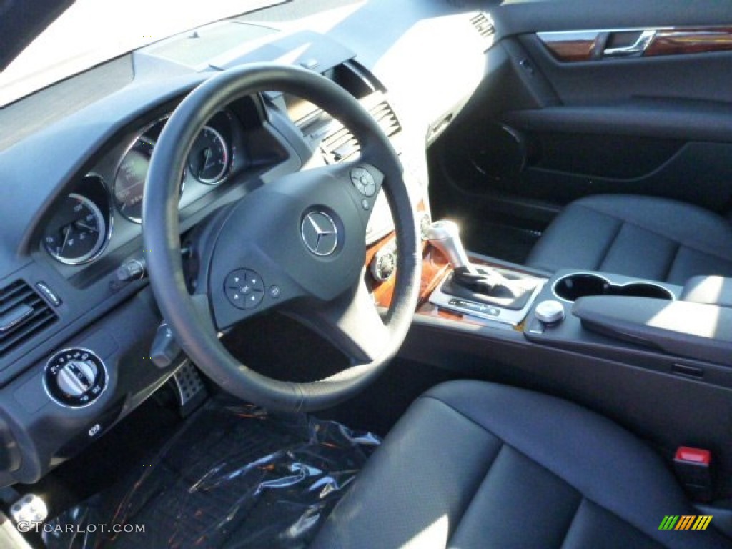 2010 C 300 Sport 4Matic - Black / Black photo #15