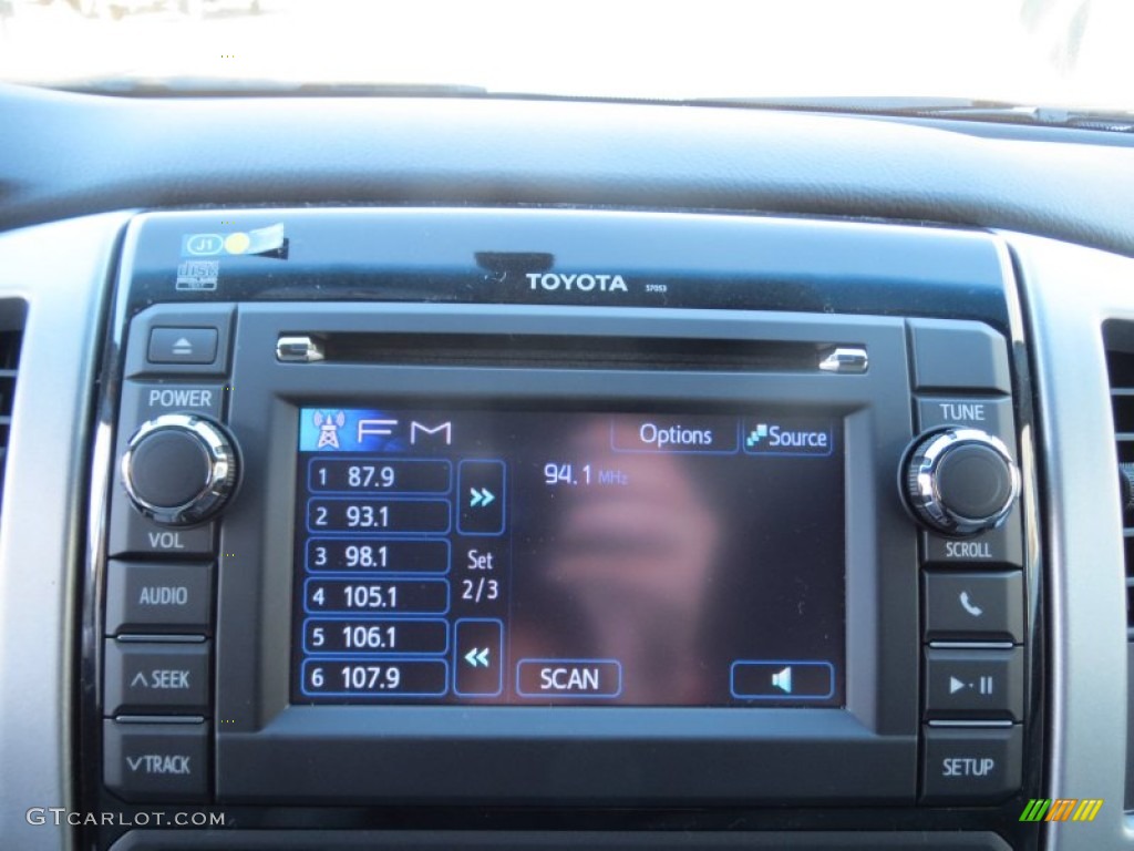 2013 Tacoma V6 TRD Sport Prerunner Double Cab - Super White / Graphite photo #26