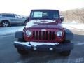 2013 Deep Cherry Red Crystal Pearl Jeep Wrangler Unlimited Sport S 4x4  photo #3