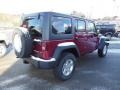 2013 Deep Cherry Red Crystal Pearl Jeep Wrangler Unlimited Sport S 4x4  photo #6