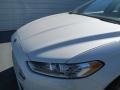 2013 White Platinum Metallic Tri-coat Ford Fusion SE 1.6 EcoBoost  photo #9