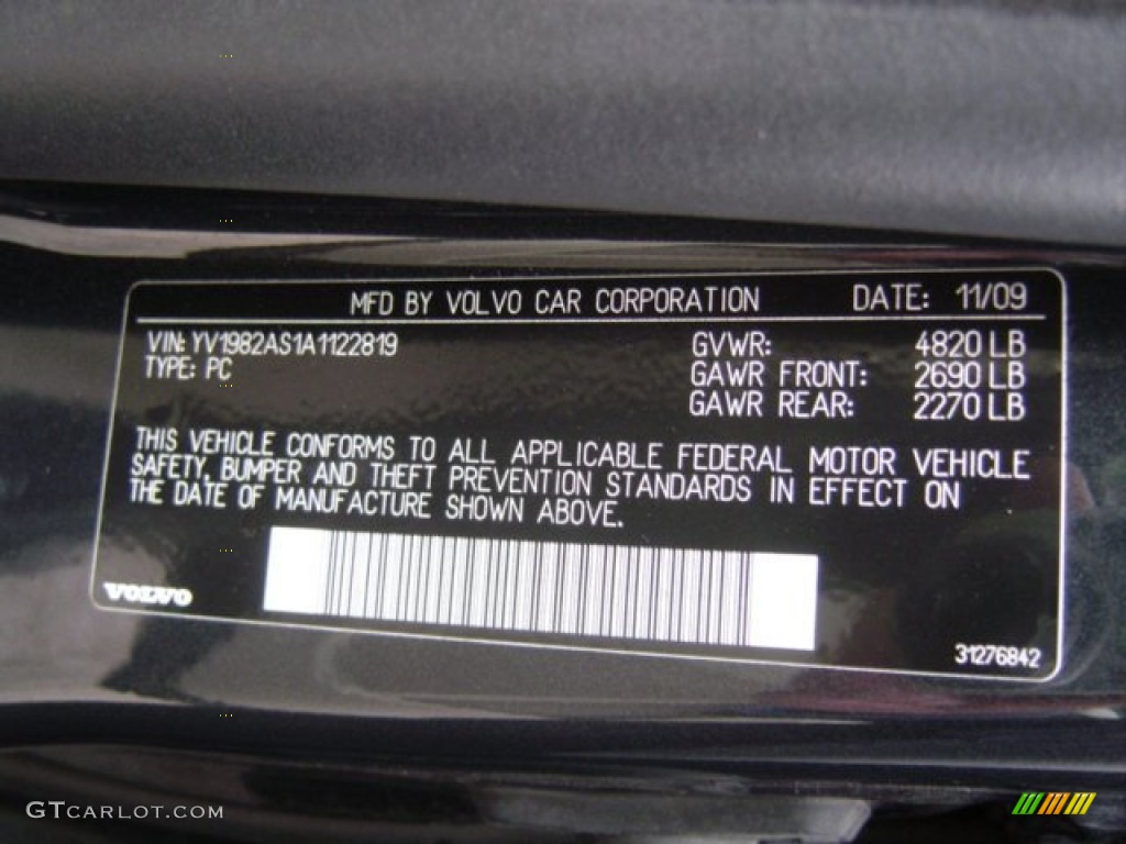 2010 S80 3.2 - Caspian Blue Metallic / Sandstone photo #16