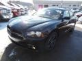 2013 Pitch Black Dodge Charger SXT Plus AWD  photo #2