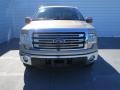 2013 Pale Adobe Metallic Ford F150 Lariat SuperCrew  photo #7