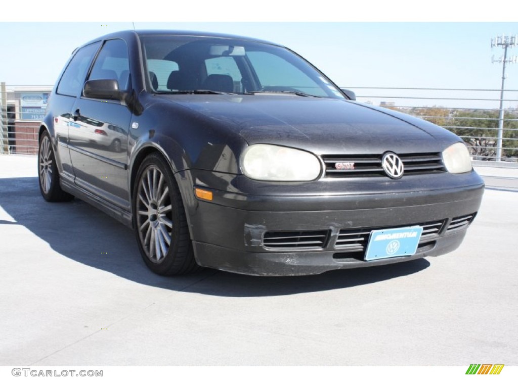 Black Volkswagen GTI