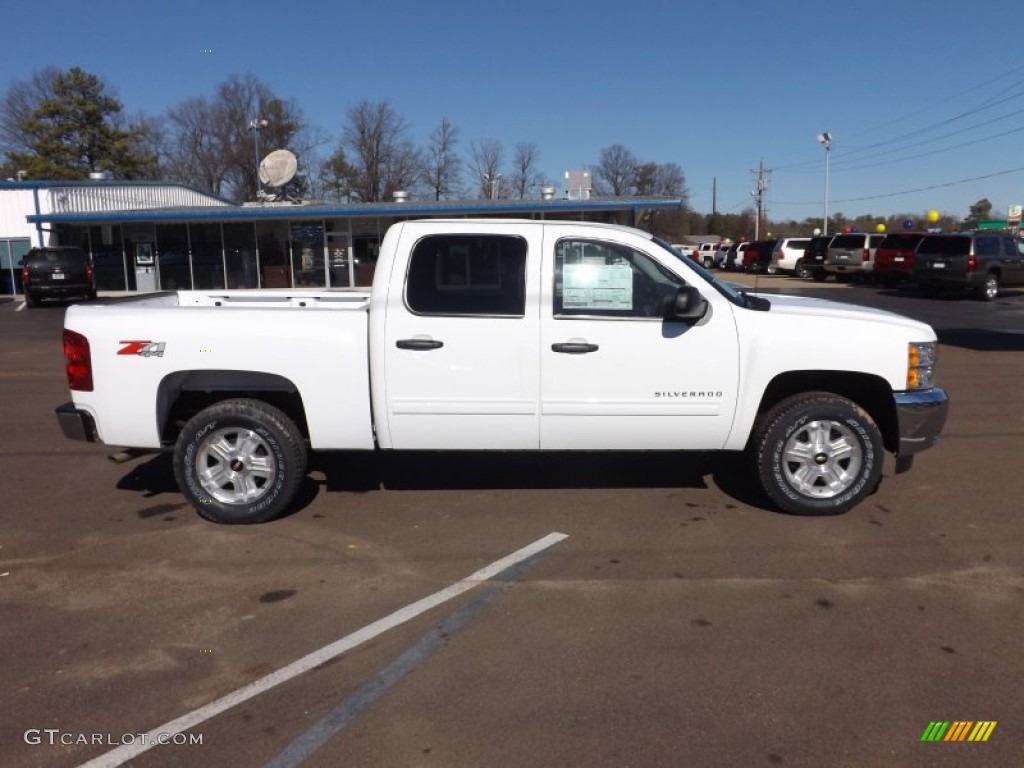 2013 Silverado 1500 LT Crew Cab 4x4 - Summit White / Ebony photo #6