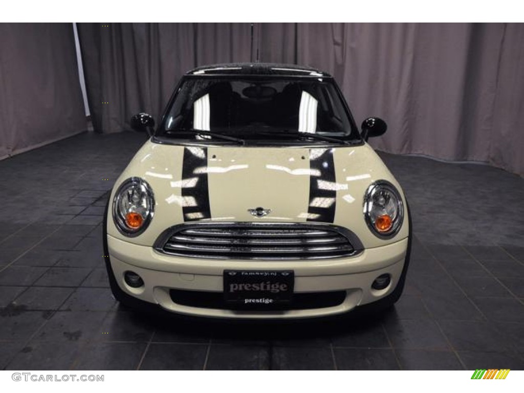 2010 Cooper Hardtop - Pepper White / Grey/Carbon Black photo #3