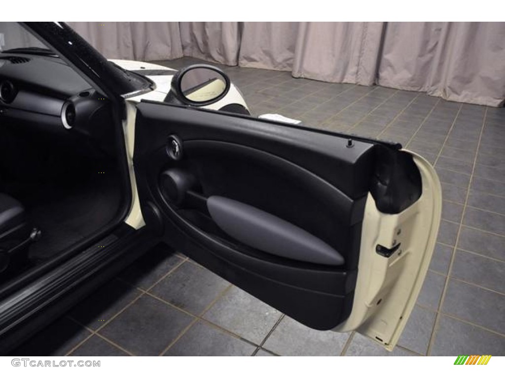 2010 Cooper Hardtop - Pepper White / Grey/Carbon Black photo #8