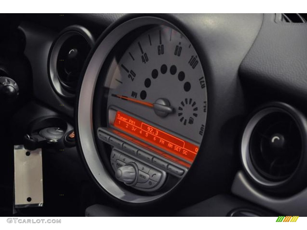 2010 Cooper Hardtop - Pepper White / Grey/Carbon Black photo #10