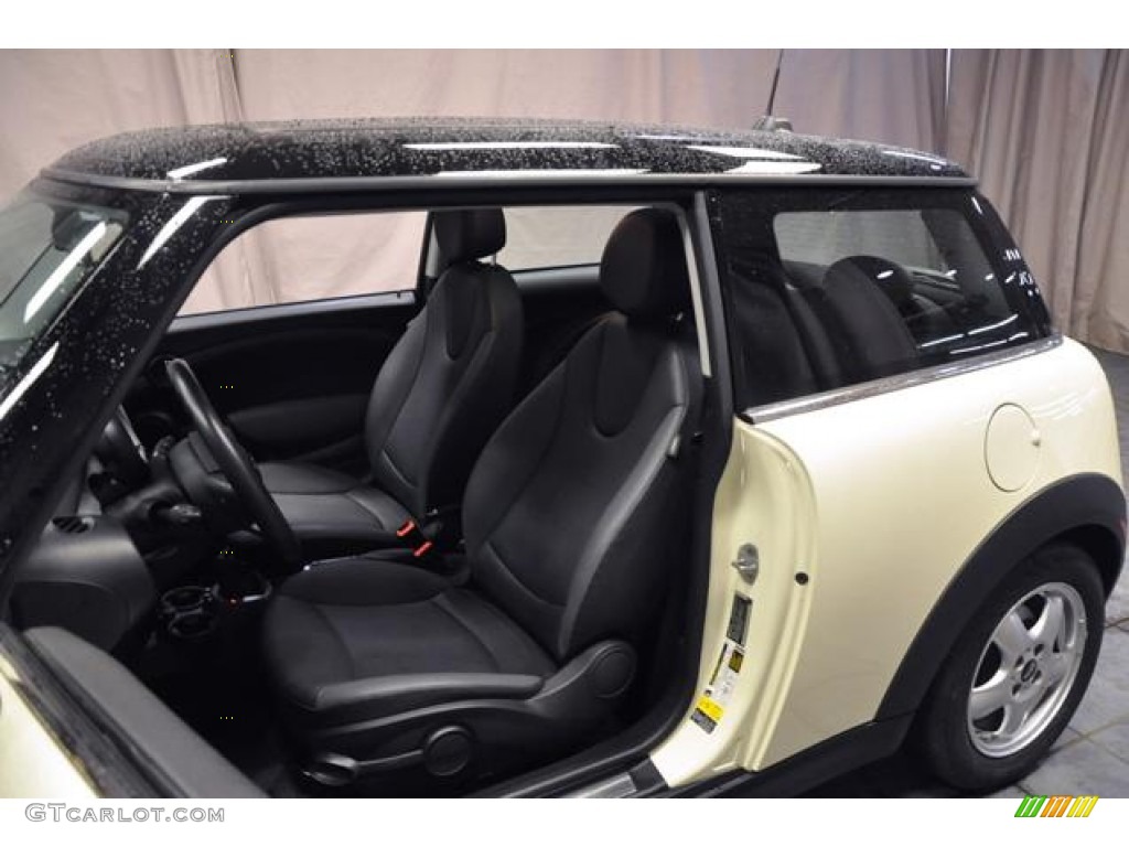 2010 Cooper Hardtop - Pepper White / Grey/Carbon Black photo #22
