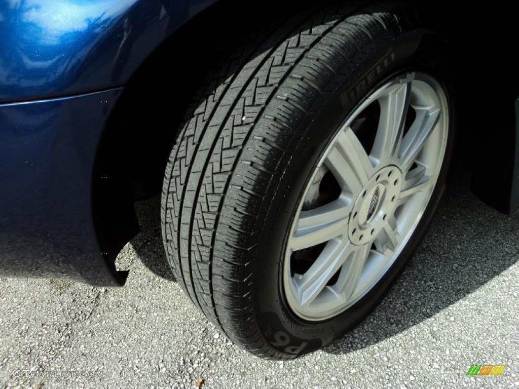 2005 Five Hundred Limited - Dark Blue Pearl Metallic / Pebble Beige photo #30