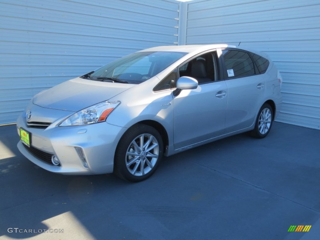 Classic Silver Metallic 2013 Toyota Prius v Five Hybrid Exterior Photo #76093112