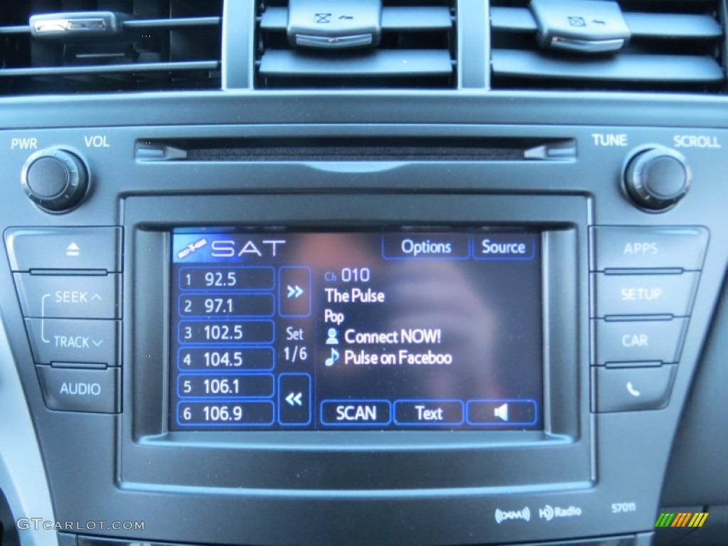 2013 Toyota Prius v Five Hybrid Audio System Photos