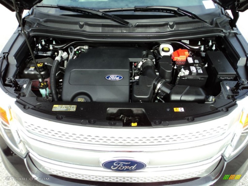 2012 Ford Explorer XLT 3.5 Liter DOHC 24-Valve TiVCT V6 Engine Photo #76093478