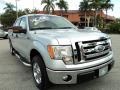 2011 Ingot Silver Metallic Ford F150 XLT SuperCrew  photo #1