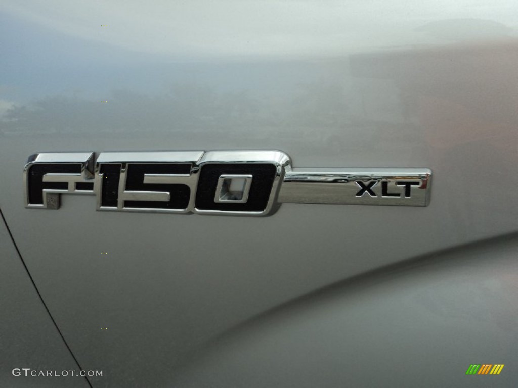 2011 F150 XLT SuperCrew - Ingot Silver Metallic / Steel Gray photo #4