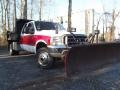 Oxford White - F550 Super Duty XL Regular Cab 4x4 Chassis Plow Truck Photo No. 2