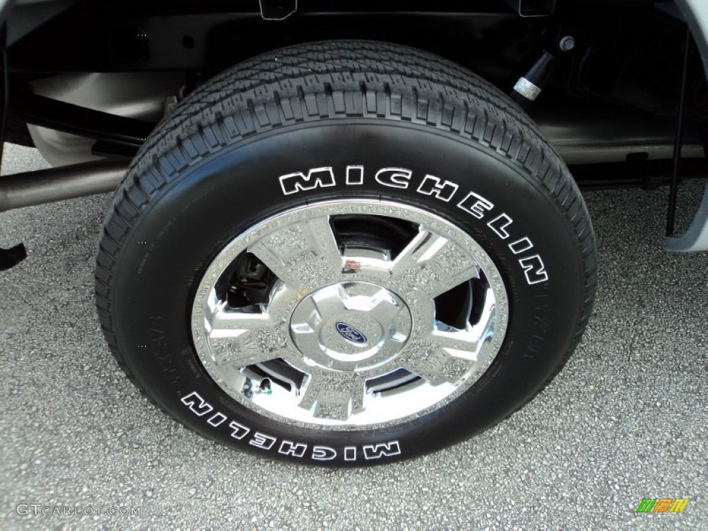 2011 F150 XLT SuperCrew - Ingot Silver Metallic / Steel Gray photo #5