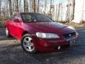 2000 San Marino Red Honda Accord EX V6 Coupe  photo #2