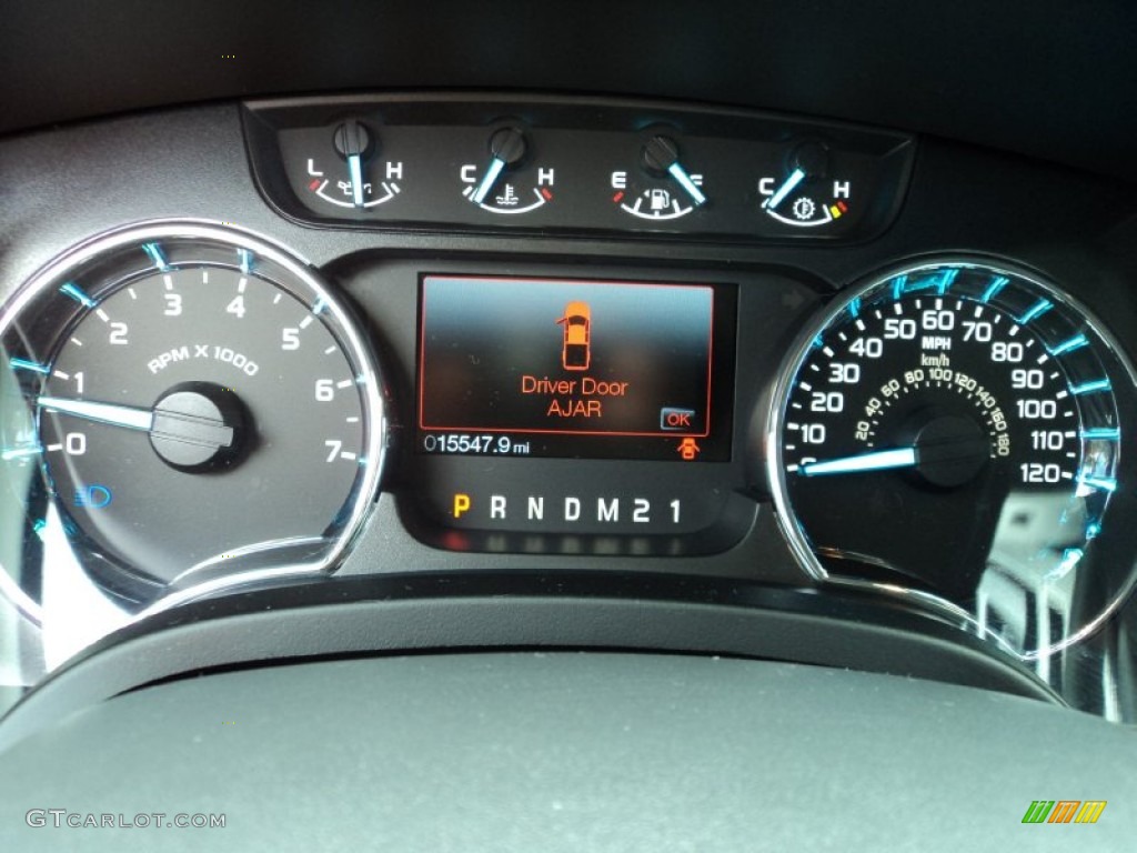 2011 F150 XLT SuperCrew - Ingot Silver Metallic / Steel Gray photo #32