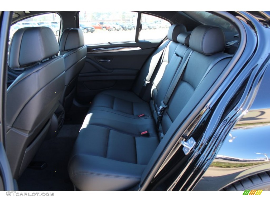 2013 5 Series 550i Sedan - Jet Black / Black photo #19