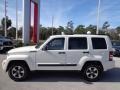 2008 Stone White Jeep Liberty Sport  photo #2