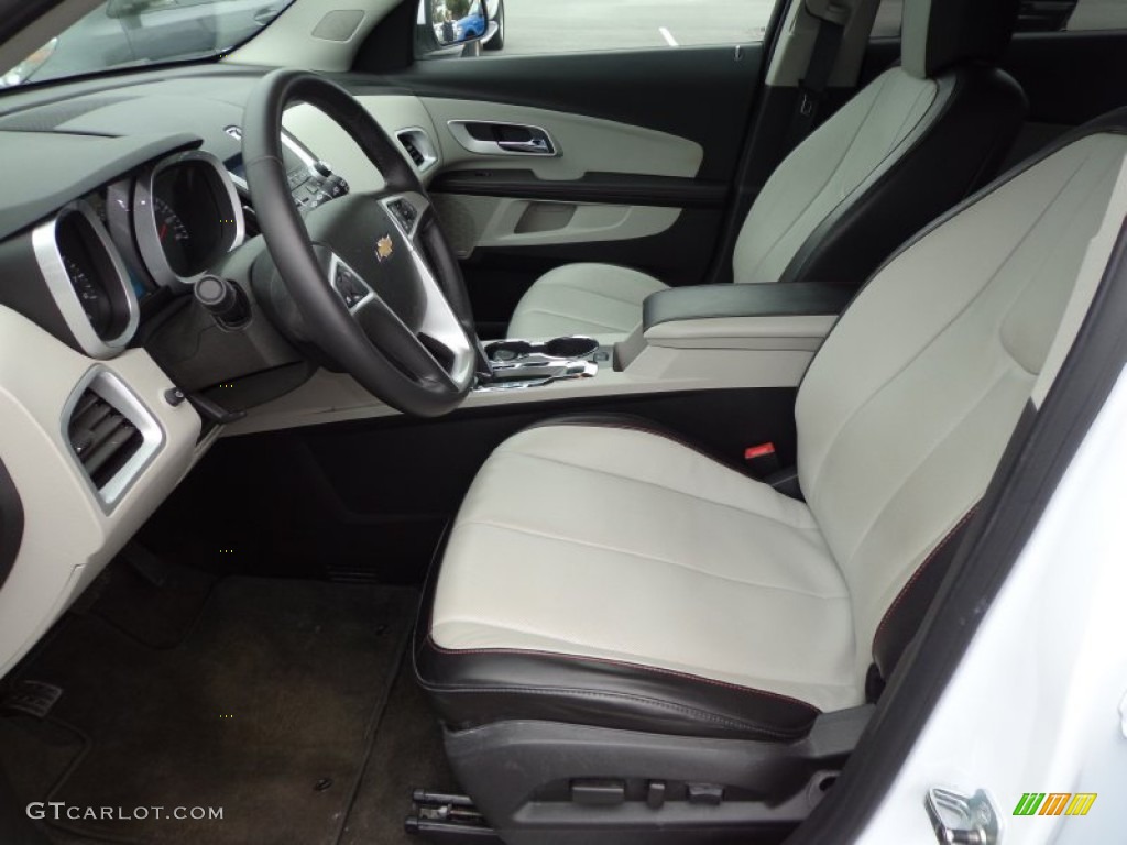 Jet Black/Light Titanium Interior 2010 Chevrolet Equinox LT Photo #76097015