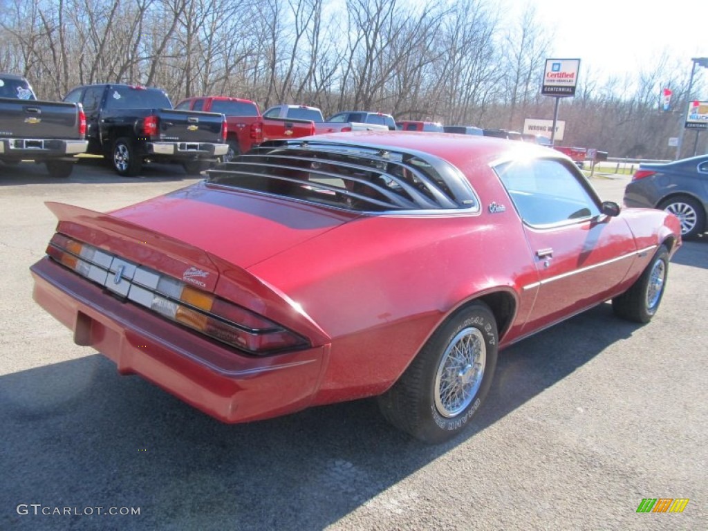 1981 Camaro Berlinetta - Red / Red photo #6