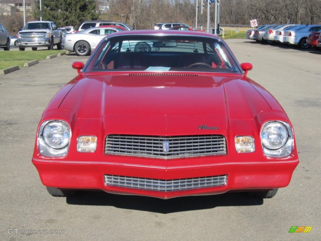 1981 Camaro Berlinetta - Red / Red photo #11
