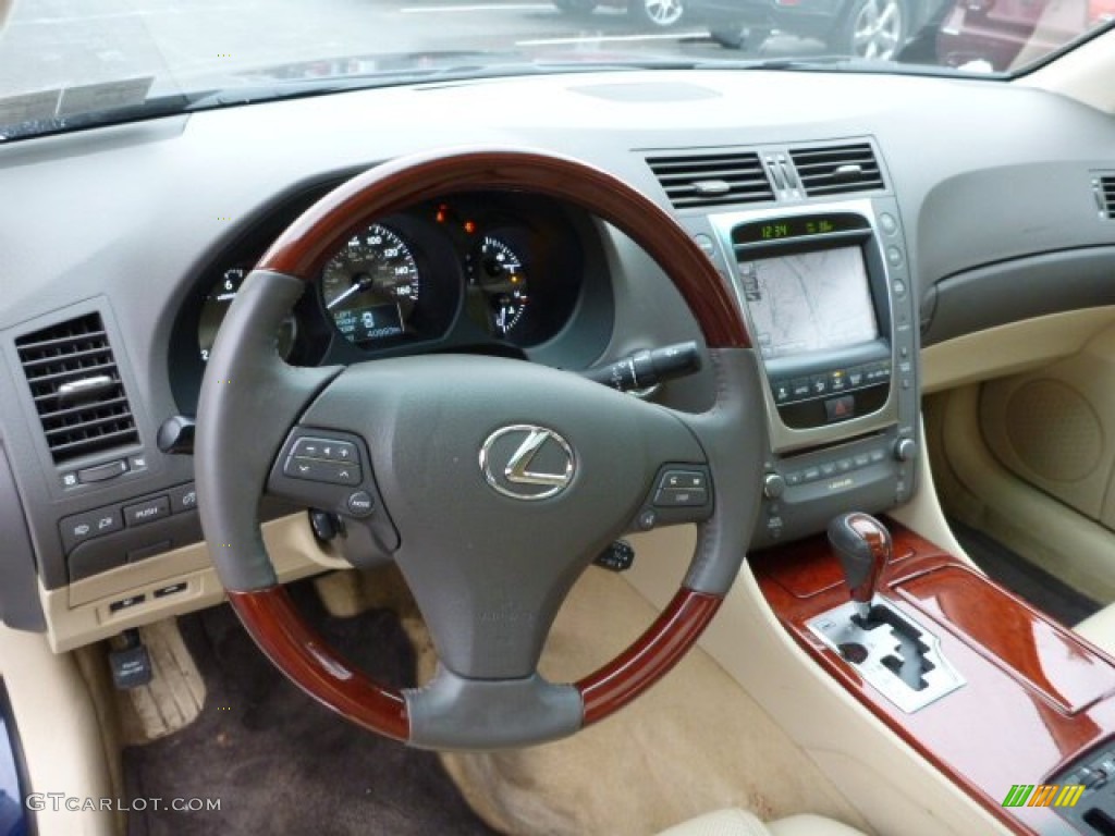 2010 GS 350 AWD - Deep Sea Blue Mica / Parchment photo #6