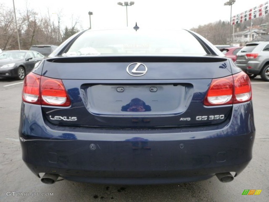 2010 GS 350 AWD - Deep Sea Blue Mica / Parchment photo #10