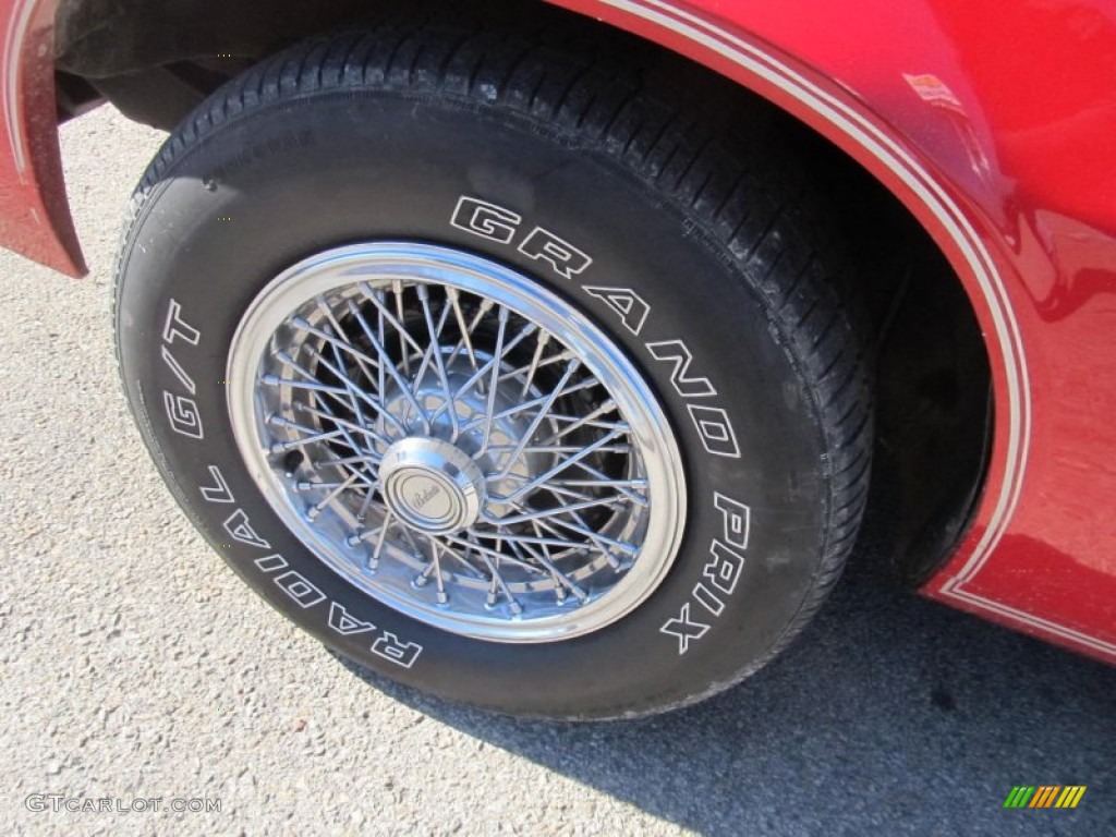 1981 Chevrolet Camaro Berlinetta Wheel Photos