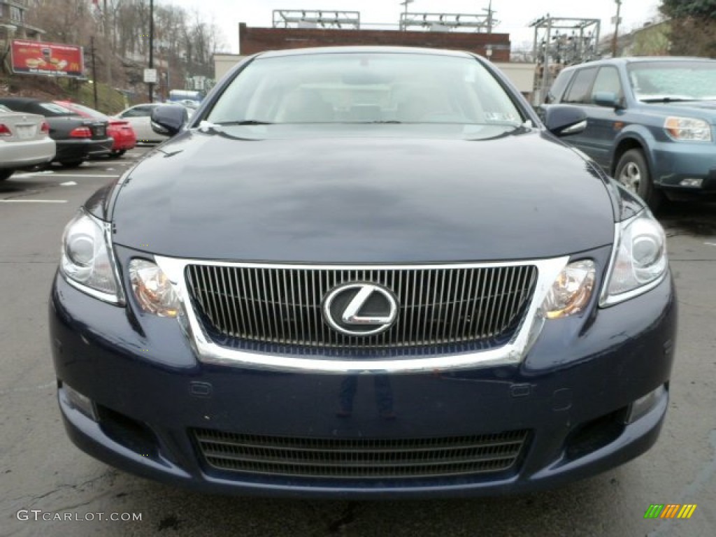 2010 GS 350 AWD - Deep Sea Blue Mica / Parchment photo #13