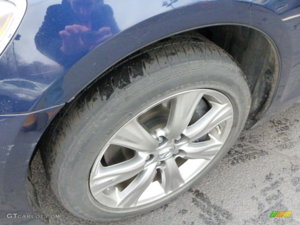 2010 GS 350 AWD - Deep Sea Blue Mica / Parchment photo #14