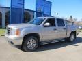 Silver Birch Metallic - Sierra 1500 SLT Crew Cab 4x4 Photo No. 1