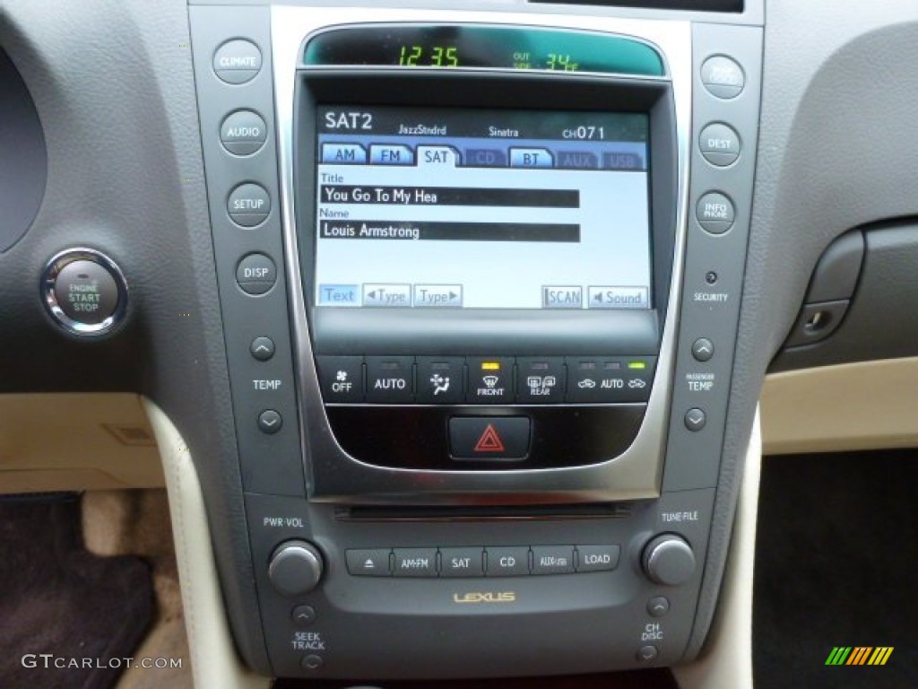 2010 GS 350 AWD - Deep Sea Blue Mica / Parchment photo #19