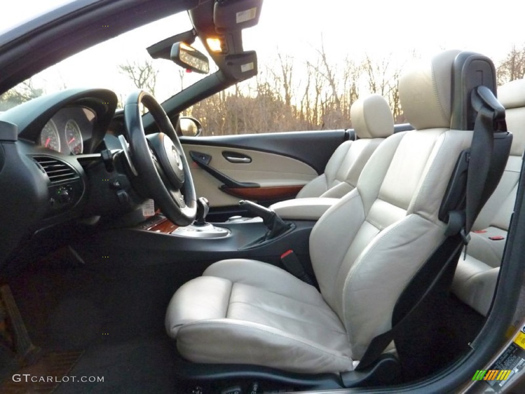 2007 BMW M6 Convertible Front Seat Photo #76097809