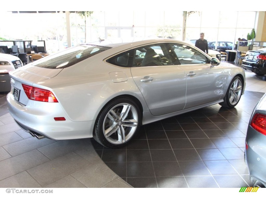 Ice Silver Metallic 2013 Audi S7 4.0 TFSI quattro Exterior Photo #76097861