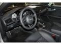 2013 Audi S7 Black Valcona leather with diamond stitching Interior Prime Interior Photo