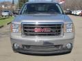 Silver Birch Metallic - Sierra 1500 SLT Crew Cab 4x4 Photo No. 9