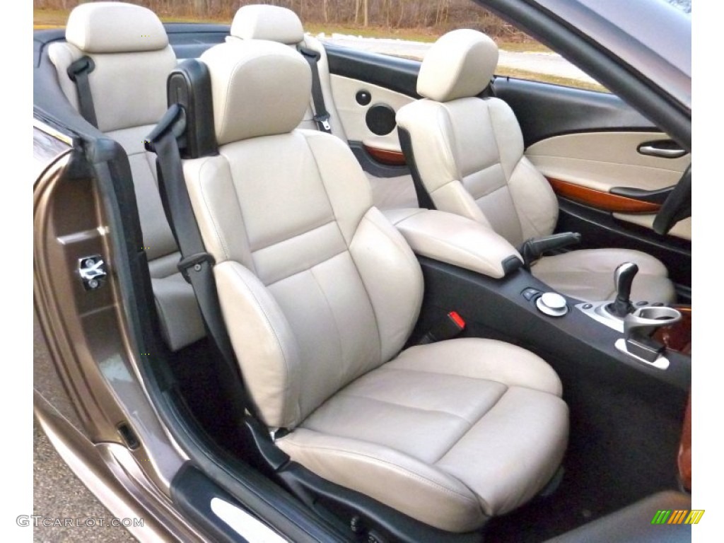 Sepang Beige Interior 2007 BMW M6 Convertible Photo #76098002