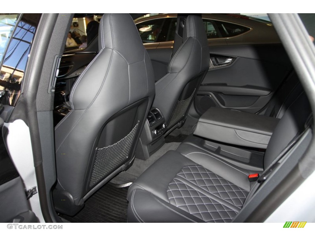 2013 Audi S7 4.0 TFSI quattro Rear Seat Photo #76098021