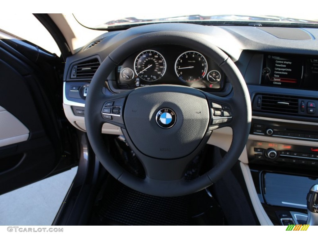 2013 5 Series 535i Sedan - Mojave Metallic / Oyster/Black photo #11