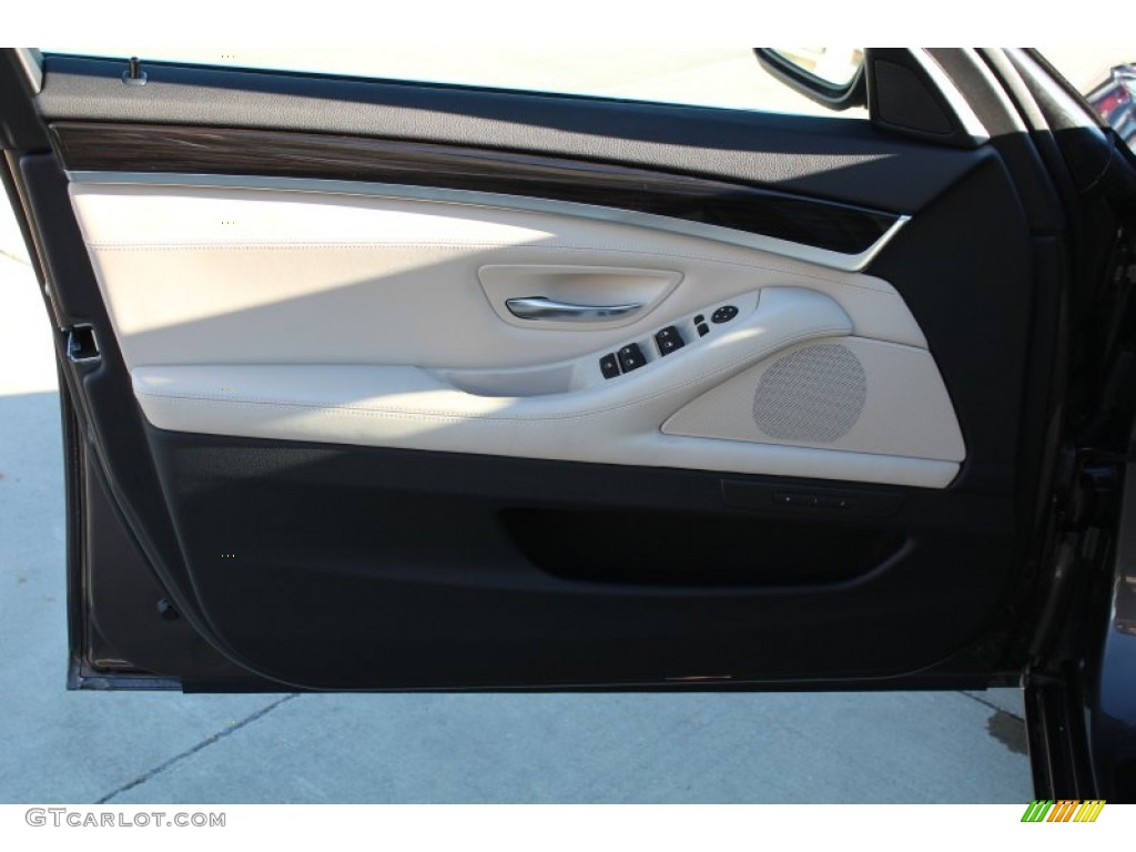2013 5 Series 535i Sedan - Mojave Metallic / Oyster/Black photo #12