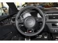 Black Valcona leather with diamond stitching Steering Wheel Photo for 2013 Audi S7 #76098080