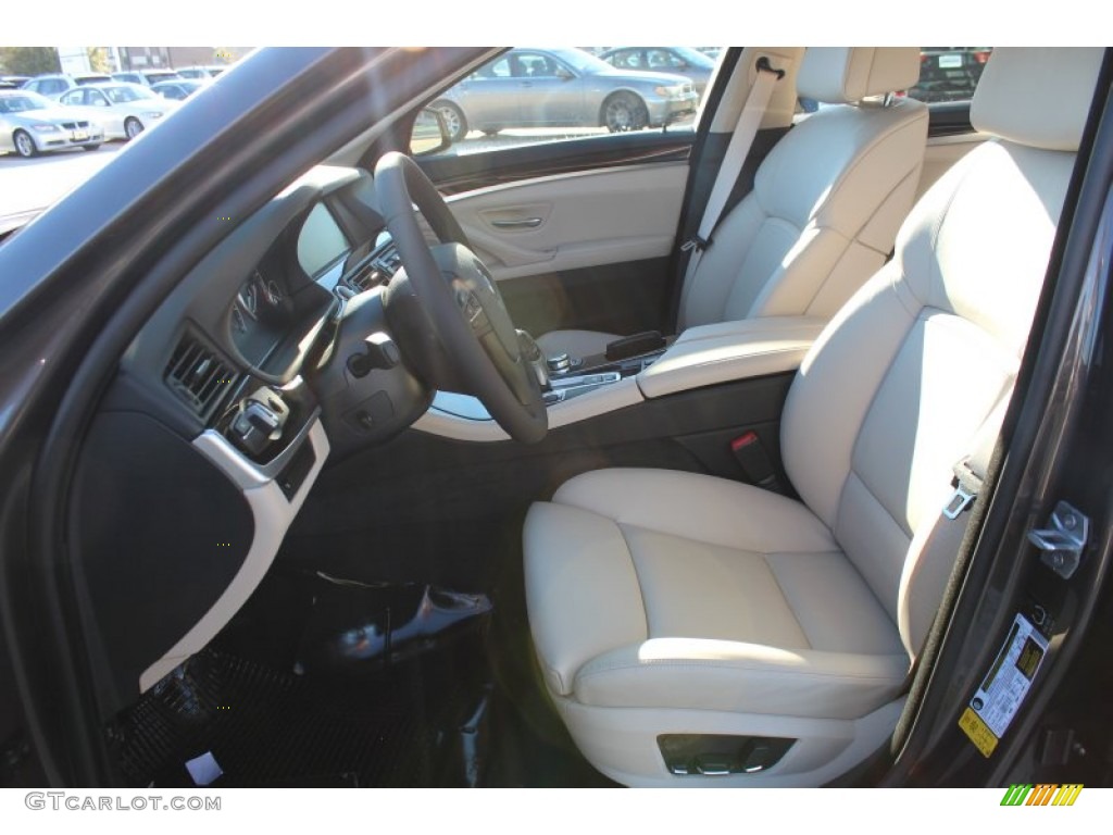 2013 5 Series 535i Sedan - Mojave Metallic / Oyster/Black photo #13