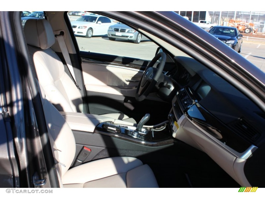 2013 5 Series 535i Sedan - Mojave Metallic / Oyster/Black photo #15