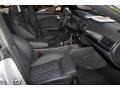 Black Valcona leather with diamond stitching 2013 Audi S7 4.0 TFSI quattro Interior Color